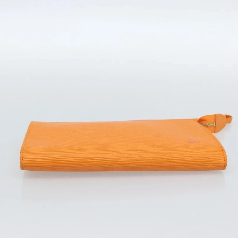 Louis Vuitton Epi Pochette Accessoires Pouch Orange